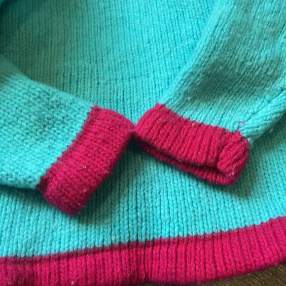 🧚 Beautiful vintage jacket zipper sweater with pockets handmade - Picture 14 of 14